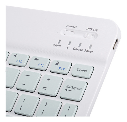 - Teclado Inalámbrico Bt De 10 Pulgadas, Universal Y