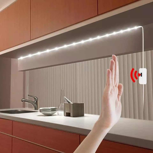 Tira De Luz Led Con Sensor Mano Para Codina, Baño Y Escalera