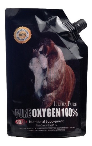 Suplemento Para Caballos Pure Oxygen 100% 450ml