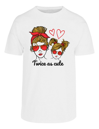 Playera Oversized Mujer-día De Las Madres-twice As Cute