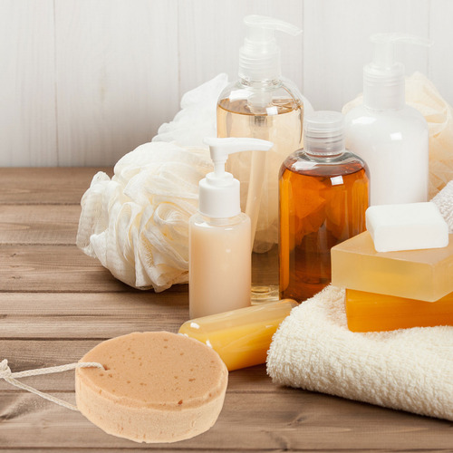 Esponja De Baño Artificial Con Forma De Panal De Algodón Con
