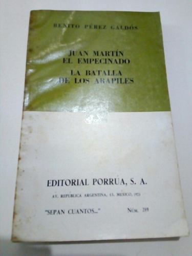 Pérez Galdós,juan Martín El Empecinado-batalla Los Arapiles