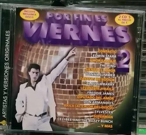 Discos Compactos De Por Fin Es Viernes De Música Disco 