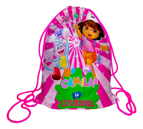 45 Morralito Dulcero Bolo Fiesta Infantil Dora Exploradora 2