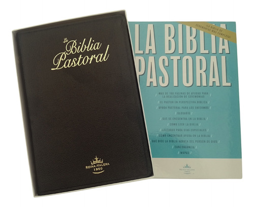 La Biblia Pastoral Reina Valera 1960 Con Indice - Simil Piel