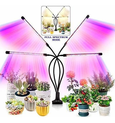 Lámpara Para Crecimiento De Plantas 100w Con 80 Luces Led