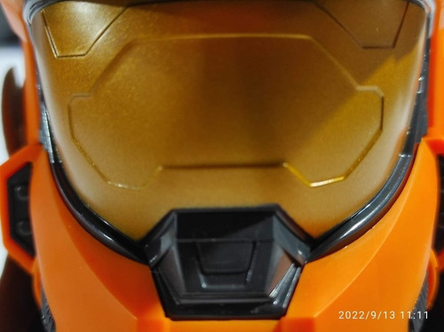 Halo Casco Mega Construx Naranja Mattel (Usado)