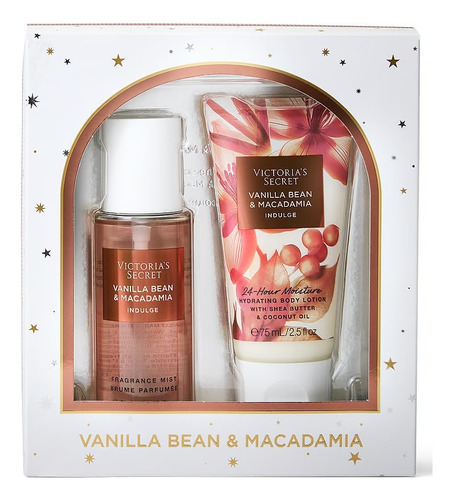 Set Victoria's Secret The Indulge Vanilla Bean & Macadamia