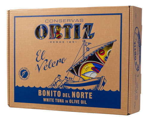 Atún Español En Aceite De Oliva Paquete Regalo 12 Filetes