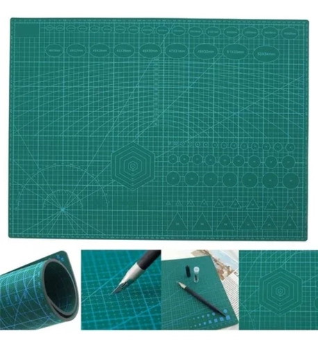 Base Tabla Cubierta Para Corte Salvacorte Mat A3 30x45
