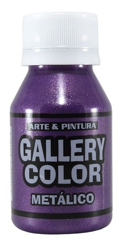 Pintura Acrílica Violeta Metálico X2 Unids