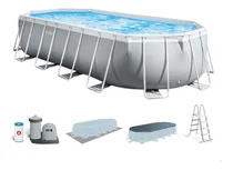 Comprar Piscina Estructural De Lona Intex 610x305x122cm + Accesorios