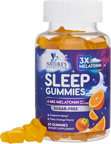 Gummies De Sueño Gratis De Azúcar - Extra Strength 6 W4glu