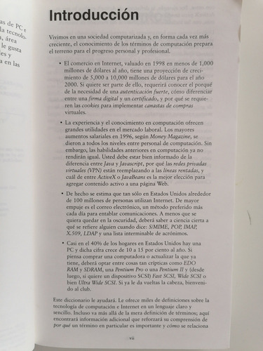 Diccionario De Términos De Computación (Usado)