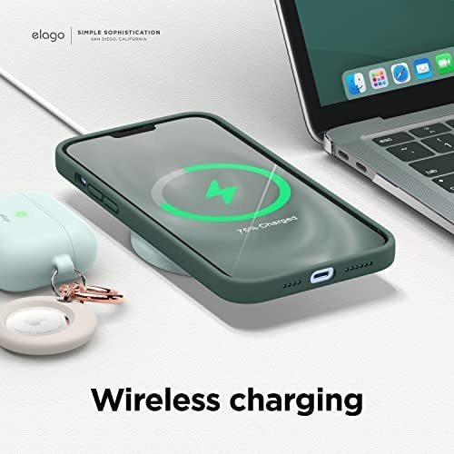 Funda Elago Iphone13promax: Protección Y Estilo En Verde