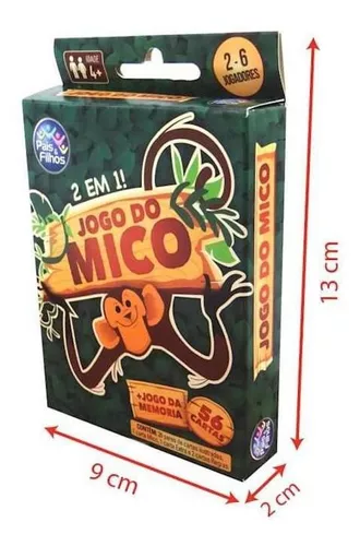 JOGO DE CARTAS MICO