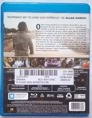 dvd o filme dos espiritos em Promoção no Magazine Luiza