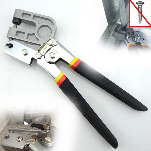 Postes Del Metal Sin Uñas Crimper Con Mango Antideslizante