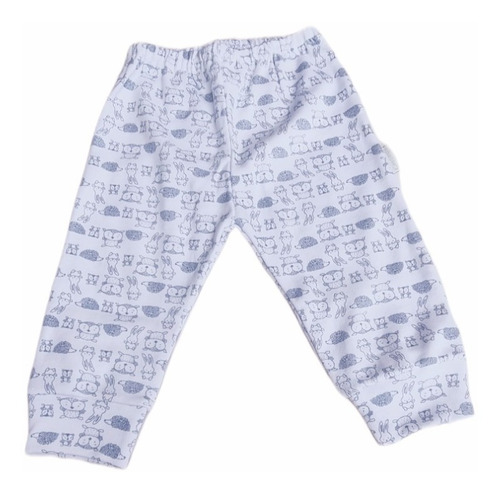 Conjunto Pijama Bebe Pantalón Y Remera Estamp.animalitos