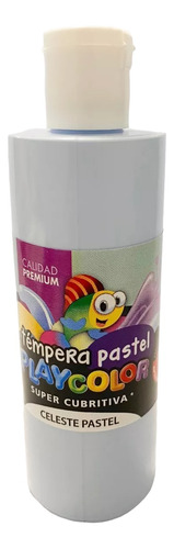 Tempera Pastel Escolar Playcolor X 250 Grs Por Unidad