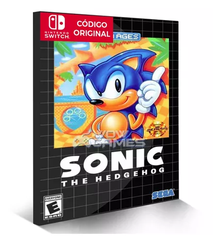 Comprar SEGA AGES Sonic The Hedgehog - Nintendo Switch Mídia