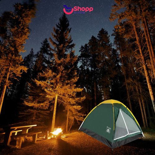 Barraca Acampamento Para Iglu Camping Impermeável 2 Pessoas