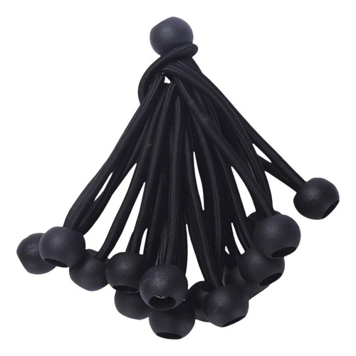 Wu Paquete 36 Cuerdas Elásticas Repuesto, Pelotas