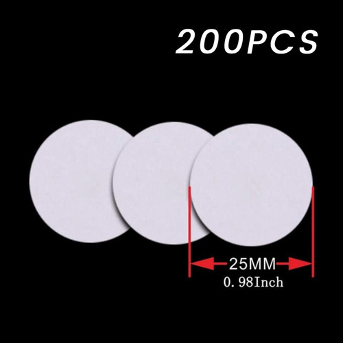 200 Unidades/juego De Tarjetas Nfc 215, Monedas De Pvc, Telé