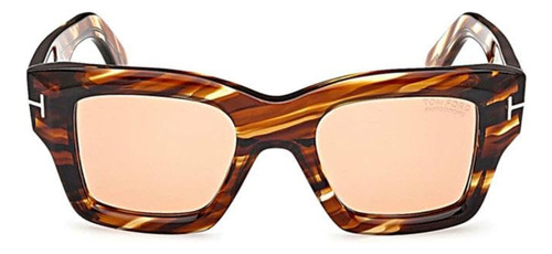 Gafas De Sol Tom Ford Ilias Ft1154 Para Hombre, Color Ámbar