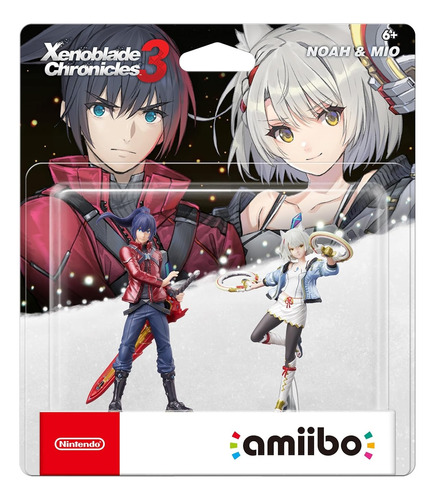 Amiibo Noah & Mio 2 Pack Xenoblade Chronicles 3