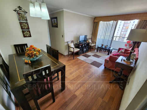 Depto En Venta En Macul Con Terrazas, Piscina Y 3 Dormitorio
