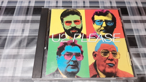 U2 - Please - Cd Original Importado Usa Impecable 