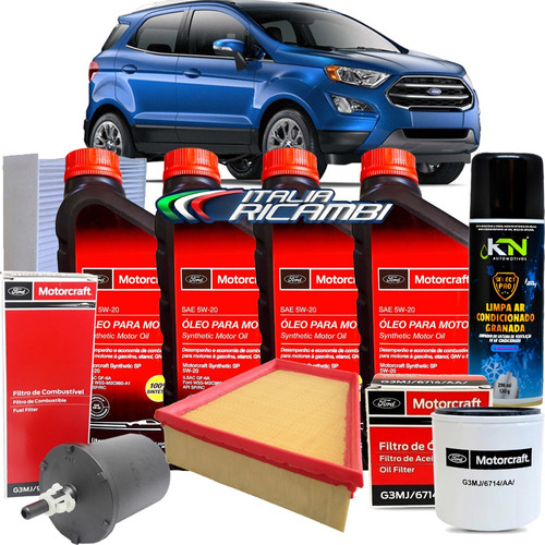 Kit Revisão Oleo 5w20 Ford Ecosport 1.5 2018 2019 2020 2021