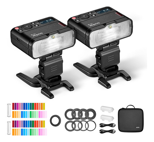 Kit De 2 Flash Macro Godox Mf12-k2