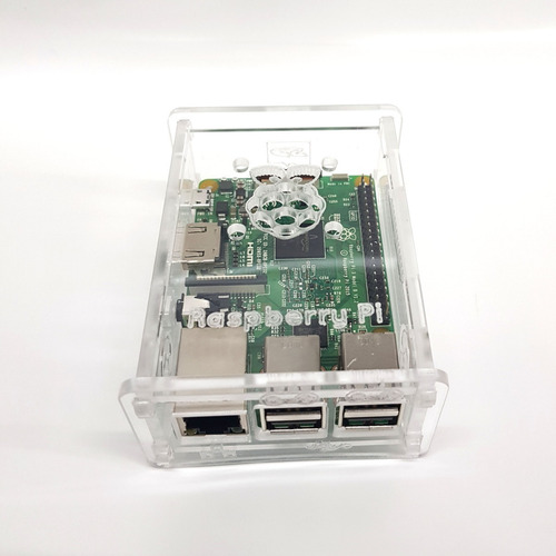 Imagem 4 de 4 de 2 Case Acrilico 3mm Raspberry Pi 2 Pi2 / Pi 3 Pi3 Model B