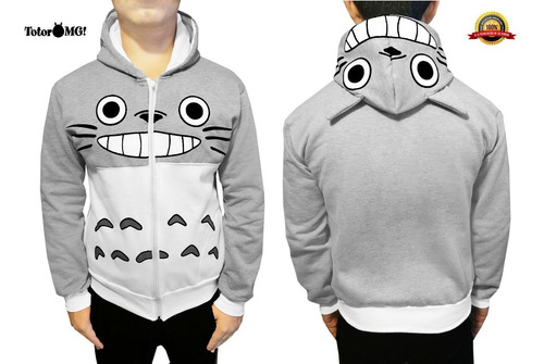 Chamarra Sudadera Totoro Anime Kawaii De Hombre O Mujer