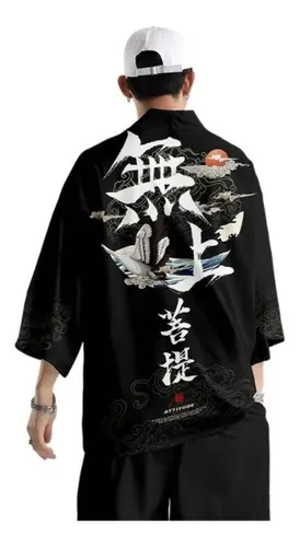 Casaco Masculino Quimono Japon s Yukata Parcelamento sem juros
