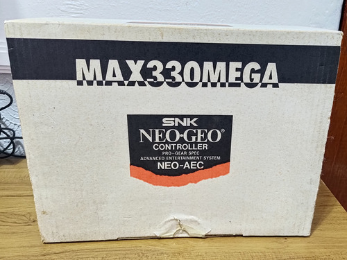 Controle Neo Geo Aes Na Caixa Original 100% 