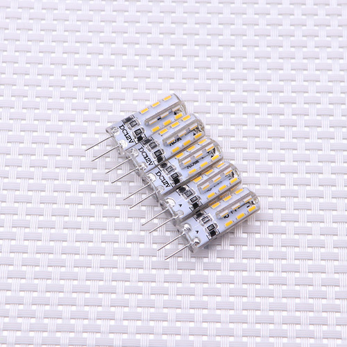 5 Bombillas Led Smd G4 De Bajo Consumo, 12 V, 1,5 W, 24 3014