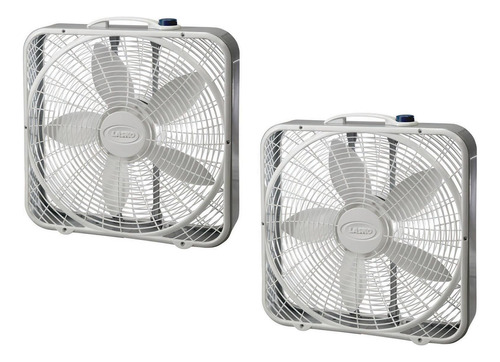 Lasko  - Ventilador De Caja, 3 Velocidades, 20 Pulgadas, Bl.