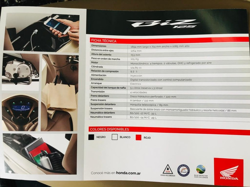 Honda Biz 125 Concesionario Y Servicio Oficial Honda