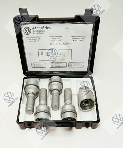 Kit Parafuso Anti-furto Amarok 2017 Em Diante 000-071599