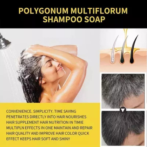 Champús Instantáneos Para Teñir El Cabello Castaño Natural.