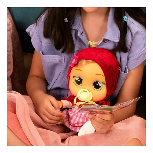 Muñeca Cry Babies Scarlet Bebés Llorones Caperucita Roja Bbx