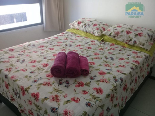 Imagem 12 de 15 de Apartamento Mobiliado Para Locação - Praia De Tambaú, - João Pessoa - Pb - Ap1237