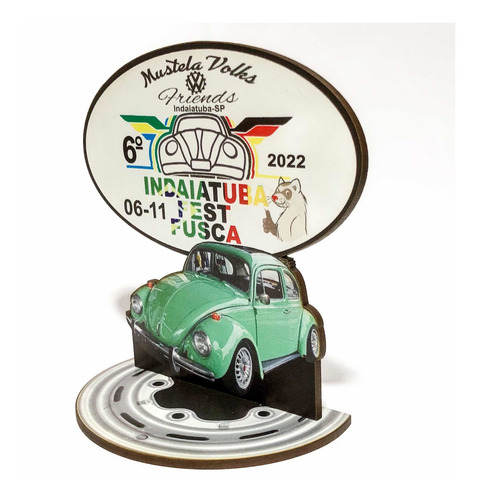 120 Troféus Encontro De Carros Antigos Lembrança