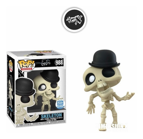 Funko Pop Skeleton - Cadáver da noiva - Noiva cadáver