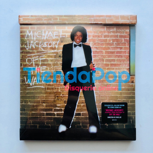 Michael Jackson Off The Wall Deluxe Ed Cd + Blu Ray Digipack