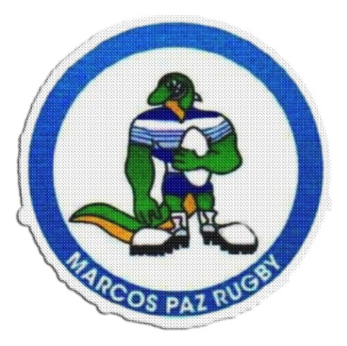 Parche Ropa Escudo Rugby Marcos Paz Rugby Club