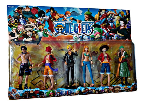 Bonecos One Piece Action Figures 15cm Luffy Ace Sanji Zoro